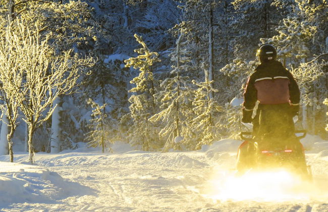 Balade en motoneige à Rovaniemi - Photo 1