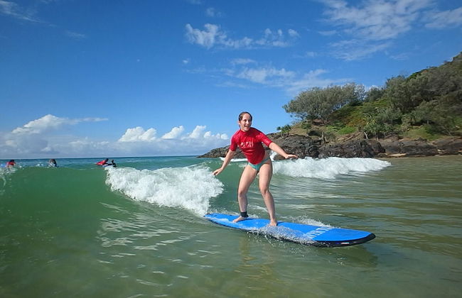 Curso de surfe em Double Island Point - Foto 3