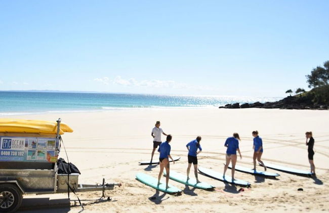 Curso de surfe em Double Island Point - Foto 6