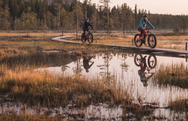 Tour de bicicleta elétrica pelo Parque Nacional Pyhä-Luosto - Foto 6