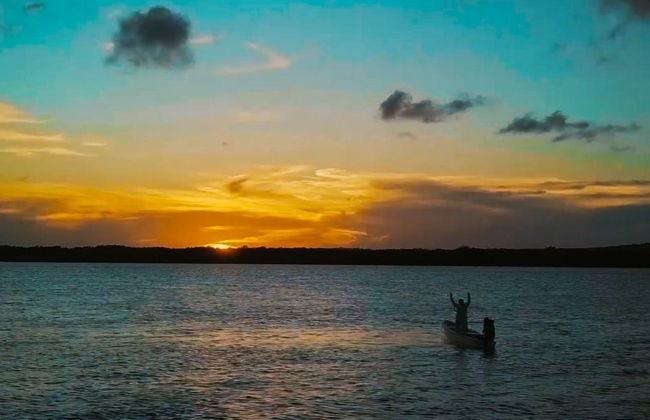 Coucher de soleil à la plage de Jacaré - Photo 4
