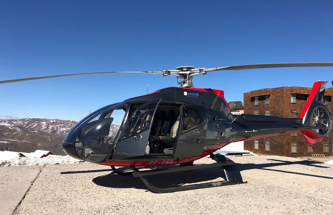 Excursão de helicóptero ao Valle Nevado - Foto 2