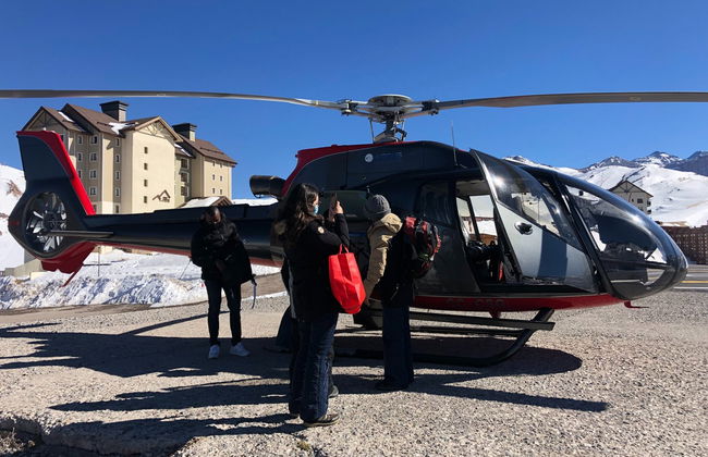 Excursão de helicóptero ao Valle Nevado - Foto 3