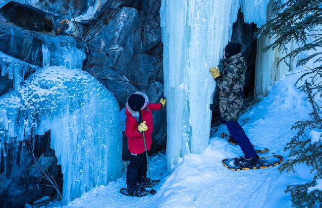 Paseo con raquetas de nieve por Great Slave Lake - Foto 6