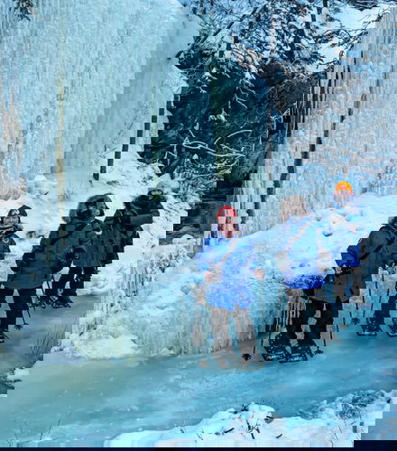 Photo - Balade en raquettes à neige au Grand Lac des Esclaves