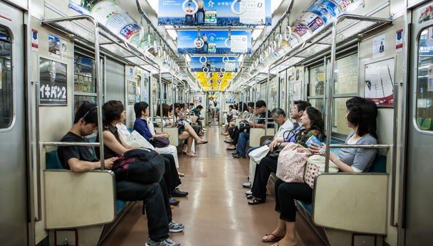 Bilhete do metrô de Tóquio - Foto 4