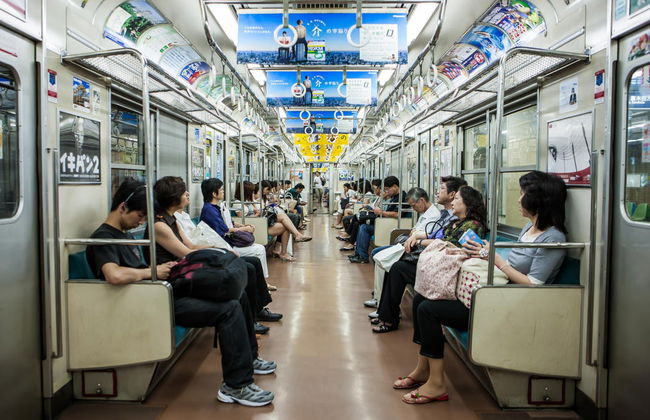 Bilhete do metrô de Tóquio - Foto 4
