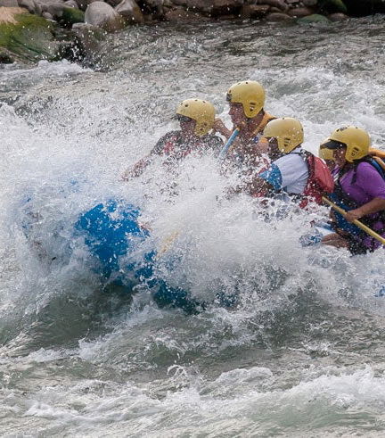 Foto de Rafting en el río Urubamba y tirolina sobre el Valle del Sur