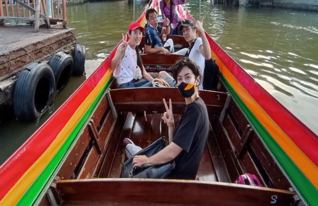 Bangkok e-Scooter and Longtail Boat Tour - Foto 3