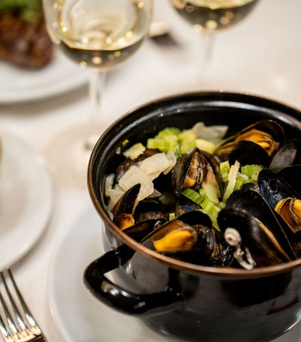Foto de Comida o cena belga en el restaurante Bouillon Bruxelles