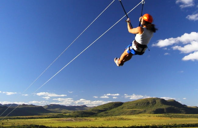 Traversée en tyrolienne dans la Chapada dos Veadeiros - Photo 6