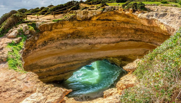 Senderismo por las cuevas de Benagil - Foto 2