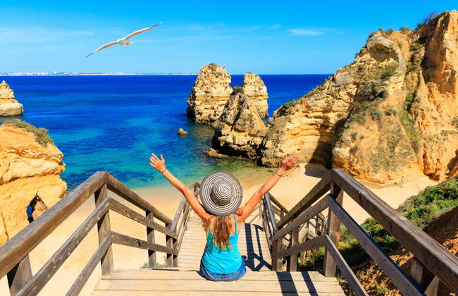 Senderismo por las cuevas de Benagil - Foto 3