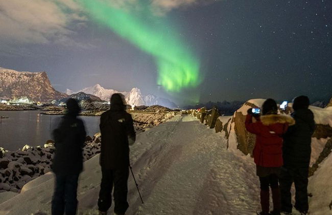 Caccia all'Aurora Boreale con un fotografo - Tour di mezza giornata per piccoli gruppi - Foto 3
