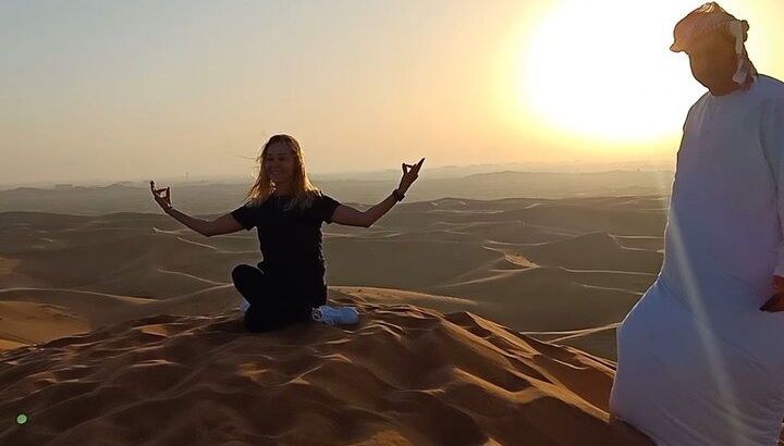 Sunrise in Dubai Desert - Foto 1