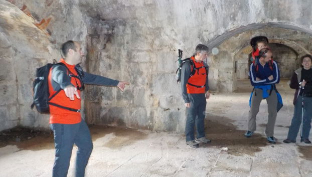 Interior del Fuerte de San Carlos