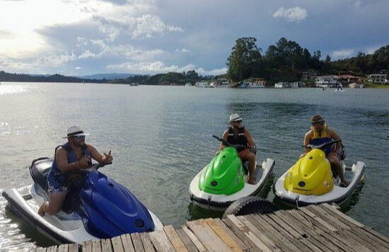 Alquiler de moto de agua en el embalse de Guatapé - Foto 5