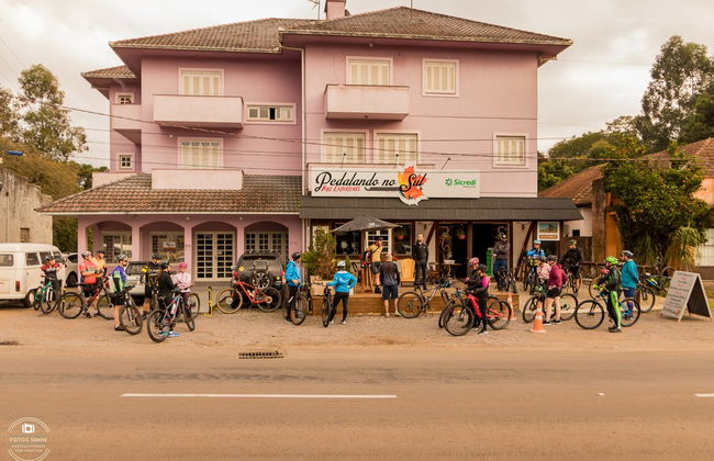Tour de bicicleta pela Linha Brasil em Nova Petrópolis - Foto 1