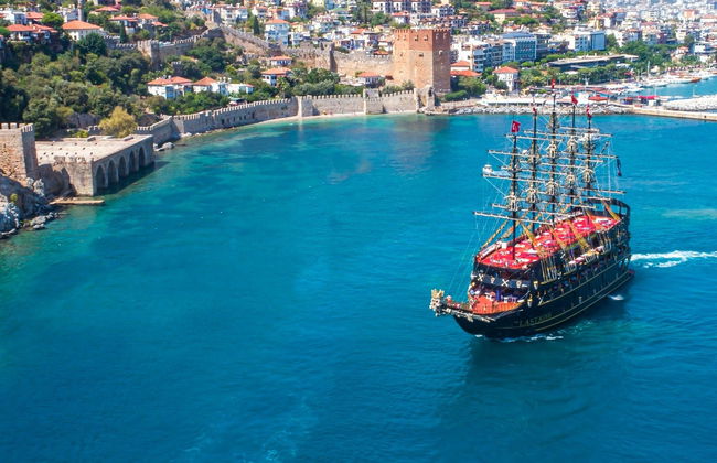 Paseo en barco pirata por Alanya - Foto 6