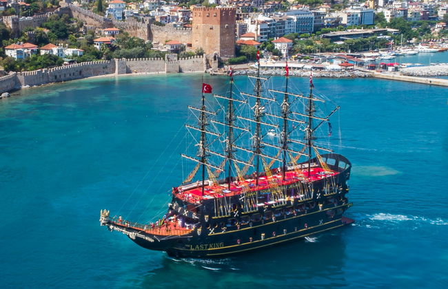 Paseo en barco pirata por Alanya - Foto 4