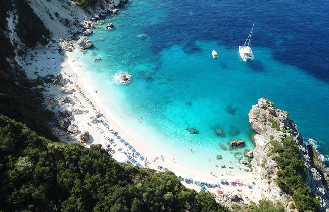 Cruzeiro pelas praias de Lefkada - Foto 6