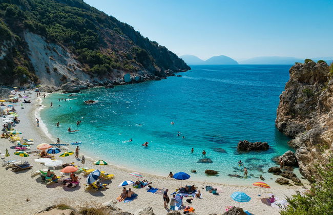 Cruzeiro pelas praias de Lefkada - Foto 5