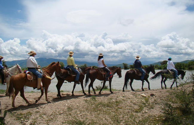 Excursion à cheval dans le Canyon Coyote - Photo 1
