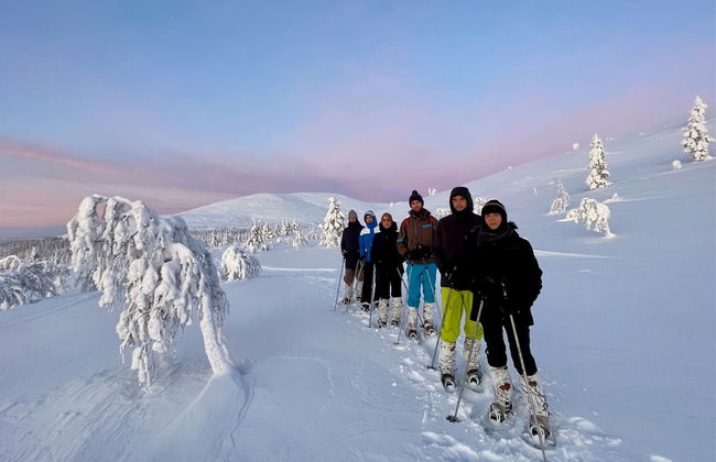 Passeio com raquetes de neve pelo Parque Pallas-Yllästunturi - Foto 6
