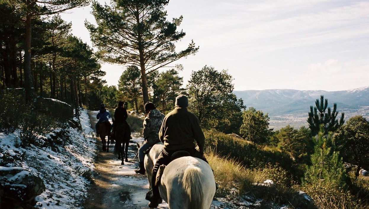 Paseo a caballo por el Parque Nacional de Guadarrama - Foto 1
