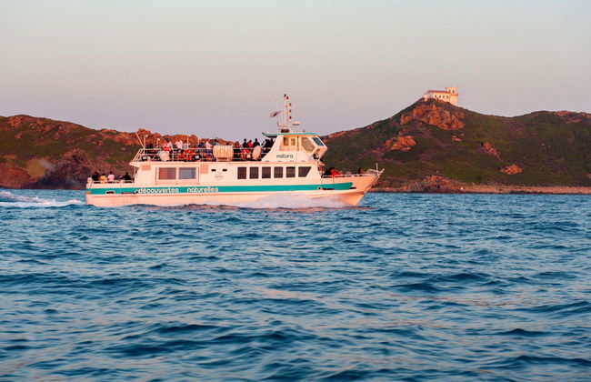 Balade en bateau dans les îles Sanguinaires au coucher du soleil - Photo 1
