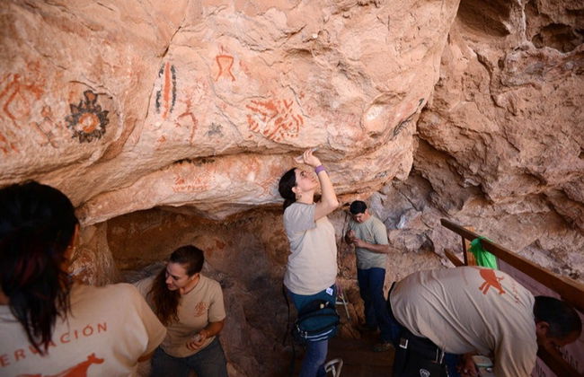 Senderismo por el yacimiento arqueológico La Pintada - Foto 2
