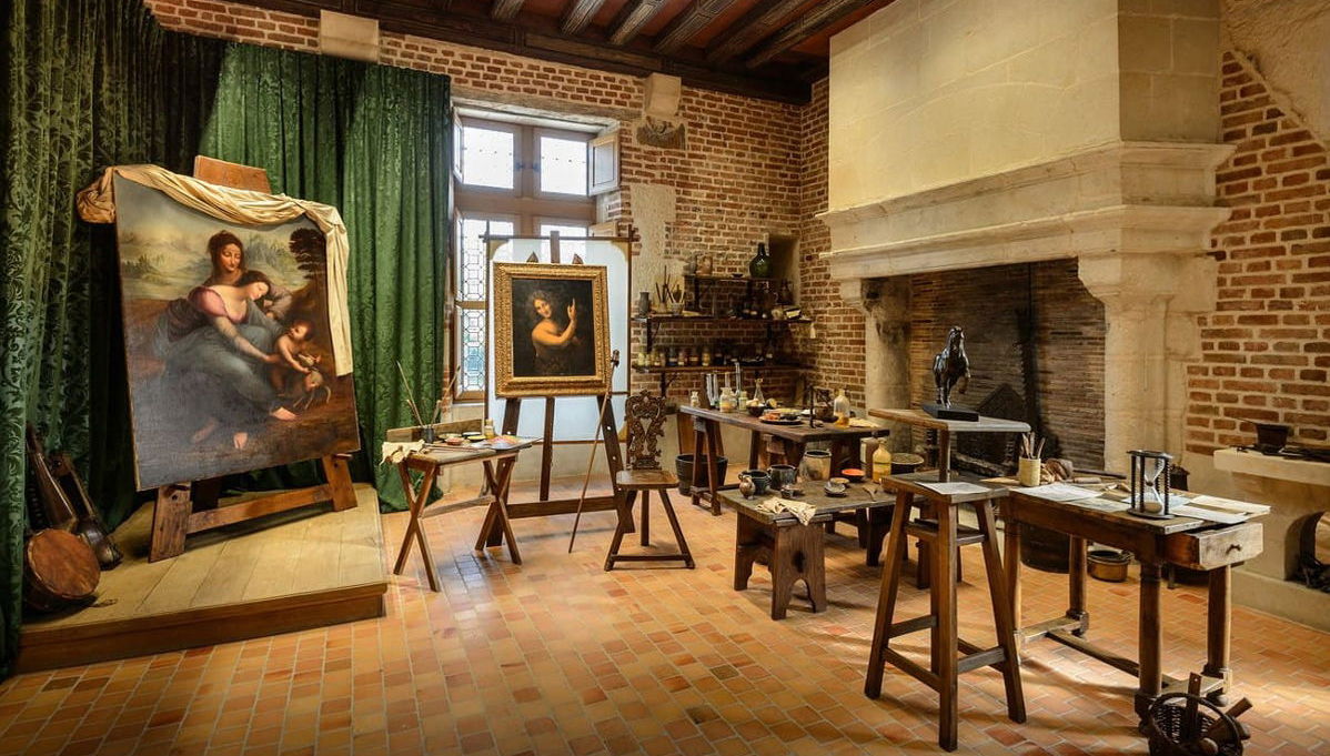 Entrada al Castillo de Clos Lucé - Foto 1