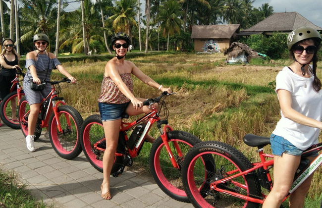 Balade à vélo électrique dans les rizières - Photo 2