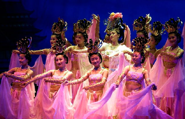 Espectáculo privado de danza de la dinastía Tang y cena de dumplings - Foto 4