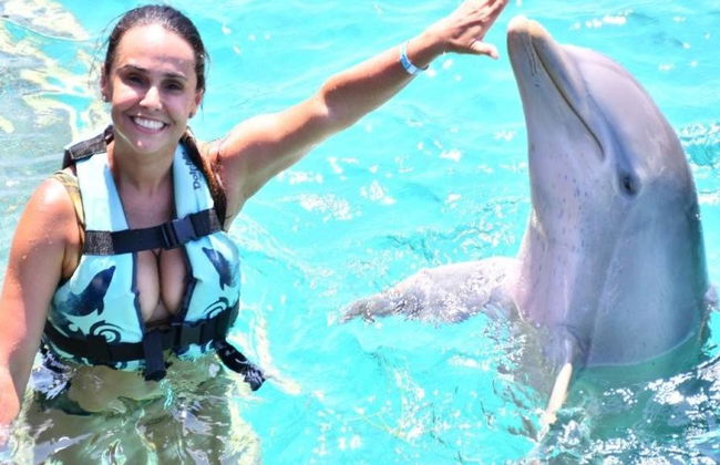 Nado Aventura con delfines en Maroma Beach - Foto 10