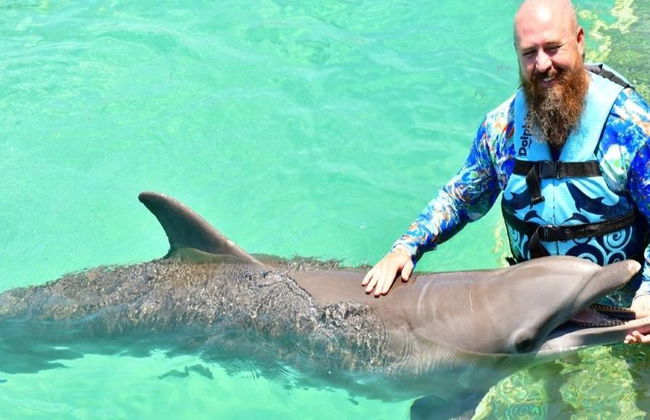 Nado Aventura con delfines en Maroma Beach - Foto 8