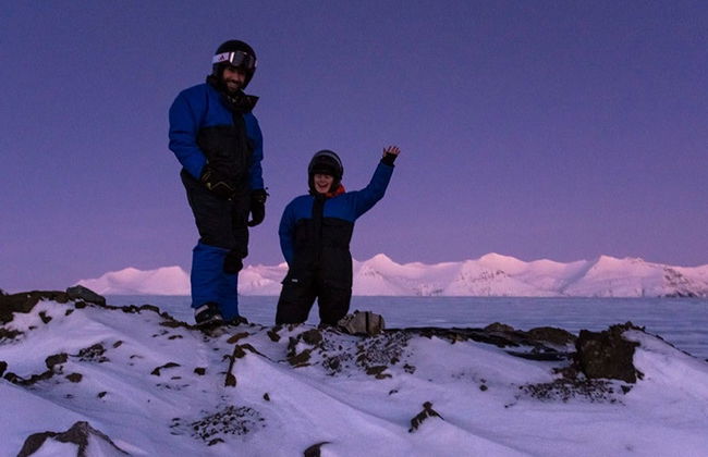 Paseo en moto de nieve por el glaciar Vatnajökull - Foto 9