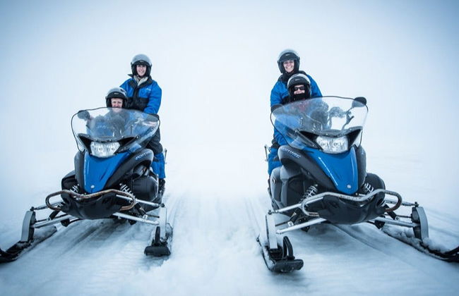 Paseo en moto de nieve por el glaciar Vatnajökull - Foto 5
