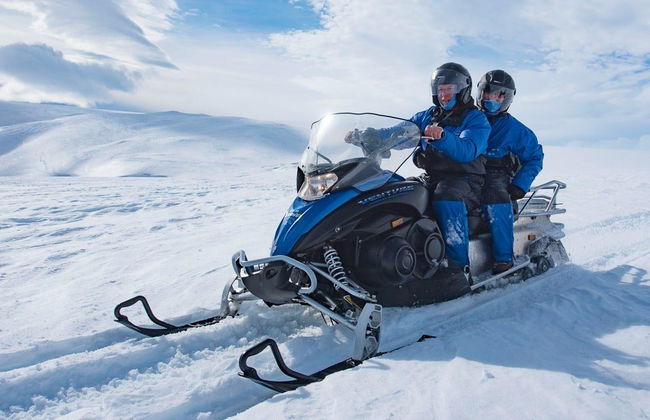 Paseo en moto de nieve por el glaciar Vatnajökull - Foto 4