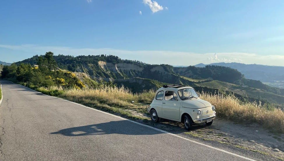 Tour privato dei colli bolognesi in Fiat 500 - Foto 1