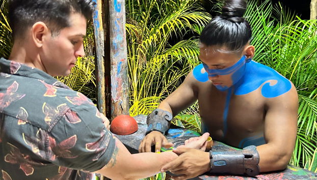 Ceremonia del Día de Muertos en un cenote - Foto 3