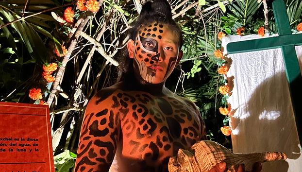 Ceremonia del Día de Muertos en un cenote - Foto 5