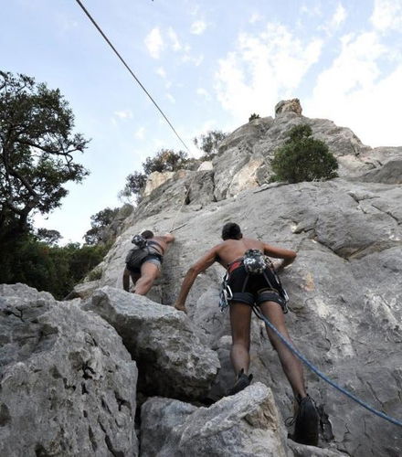 Foto de Escalada en el cañón Fuili