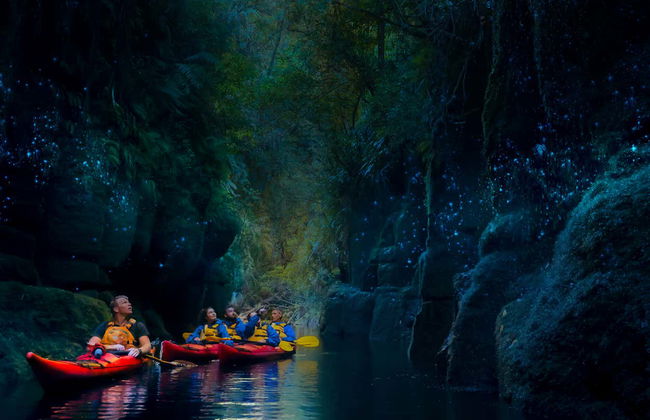 Balade en kayak sur le lac McLaren avec observation de lucioles - Photo 4