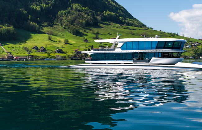 Paseo en catamarán por el lago de Lucerna - Foto 9