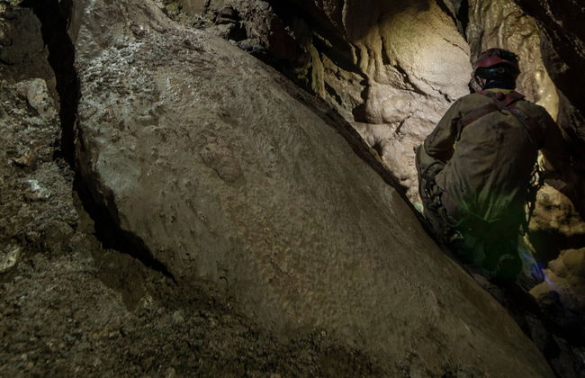 Espeleología en la gruta del Manto Sagrado - Foto 6