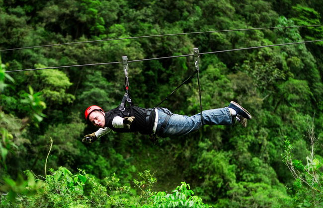 Trek et tyrolienne à Útica - Photo 7