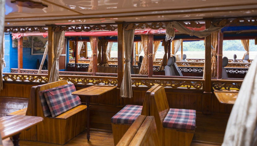 Paseo en barco al atardecer por el río Mekong - Foto 2