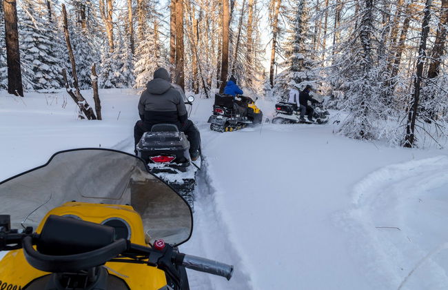 Balade en motoneige dans Luosto - Photo 1