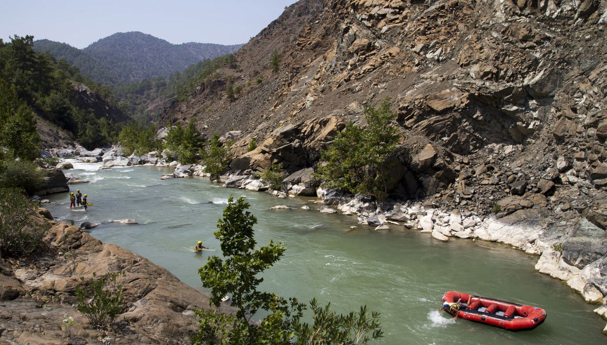 Rafting no rio Dalaman - Foto 1